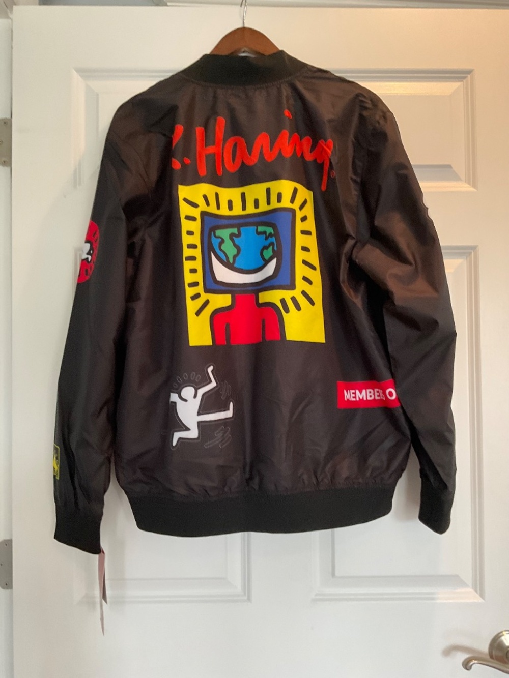 Keith Harring members only jacket NWT Tokyo Pop - Picture 4 of 4
